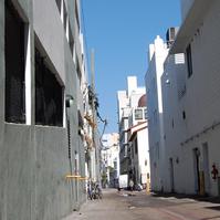 Miami alleyway.