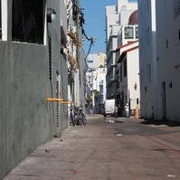 South beach alleyway.